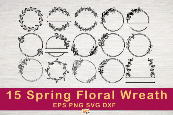 Discover the Beauty of 15 Spring Floral Wreath Designs for Your DIY Projects