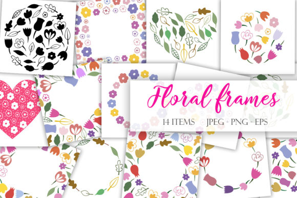 Discover the Versatile Charm of Floral Frames Flowers Posters