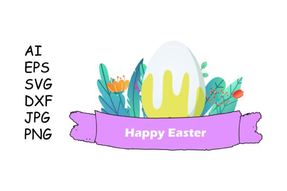 Easter Egg Banner Floral Purple: A Festive and Elegant Addition to Your Spring Decor