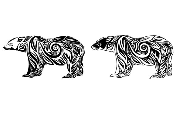 Enhance Your Design with Tiger in Floral Ornament