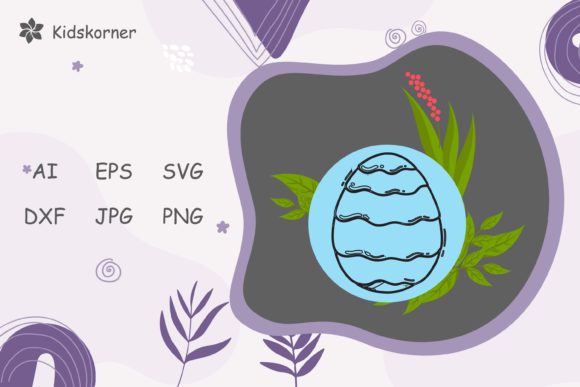 Exploring Easter Egg Line Floral and Easter Egg Line Graphic: A Creative and Festive Tradition