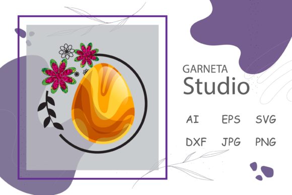 Exploring Easter Shape Abstract Frame Floral: A Blend of Tradition and Modern Design