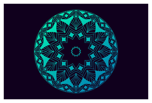 Exploring the Versatility of Floral Vector Oriental Coloring Mandala