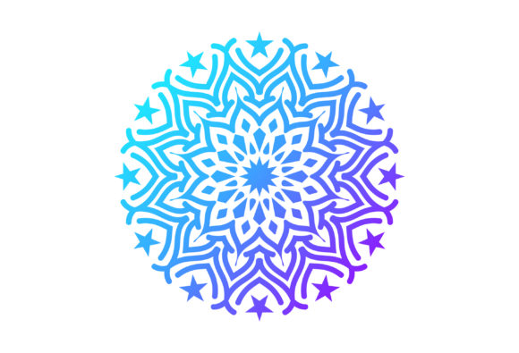 Stylized Mandala Floral Vector Design: A Versatile and Elegant Choice